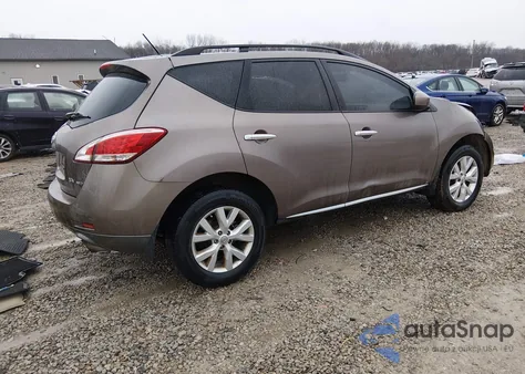 2013 Nissan Murano Sv from USA, damaged, VIN JN8AZ1MW7DW322575